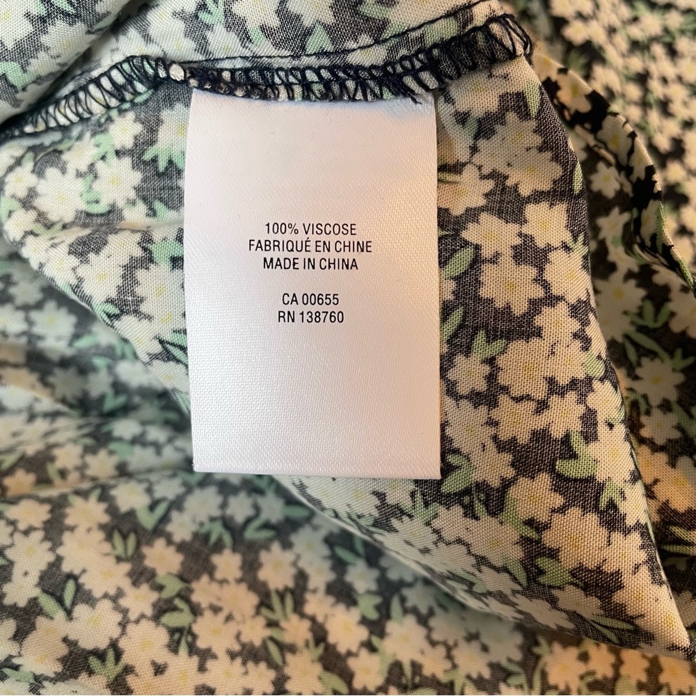 Reitmans Monochrome Floral Maxi Dress - Picture 9 of 10
